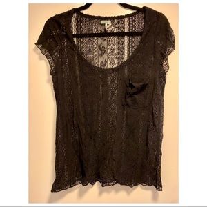 Lace tee shirt